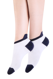 Pierre Mantoux ACTIVE low-cut white socks | Sokisahtel