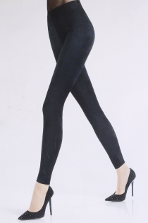 Pierre Mantoux ALCANTARA black leggings | Sokisahtel