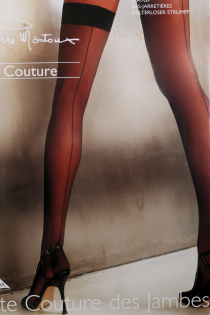 Pierre Mantoux COUTURE black hold-ups | Sokisahtel