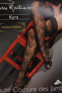Pierre Mantoux KYRA dark brown hold-ups | Sokisahtel