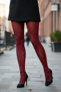 Pierre Mantoux PENELOPE punased sukkpüksid | Sokisahtel