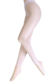 Pierre Mantoux PEONY white leggings | Sokisahtel