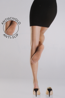 Pierre Mantoux SABOT musta värvi libisemisvastaste täppidega sukkpüksid | Sokisahtel