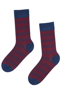 PIOPPI red striped suit socks | Sokisahtel