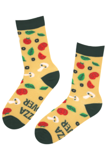 PIZZA LOVER puuvillased pizzasõbra sokid | Sokisahtel