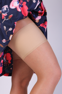 PLAIN light brown anti-chafing thigh bands | Sokisahtel
