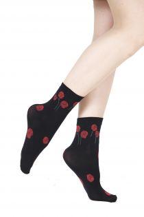 POPPY black 60 DENIER socks for women | Sokisahtel