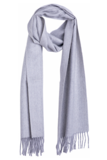 Alpakavillane pikk hõbehall sall | Sokisahtel