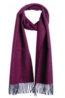 Alpakavillane pikk tumelilla sall | Sokisahtel