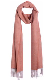 Alpakavillane pikk virsikuroosa sall | Sokisahtel