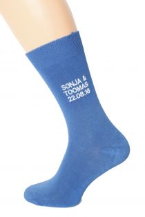 Personalized wedding socks for men | Sokisahtel