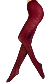 RHYTHM burgundy tights | Sokisahtel