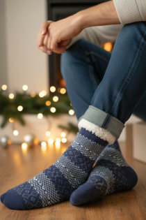 RIKY sinised soojad jõulusokid | Sokisahtel