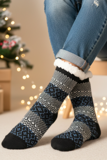 RIKY musta värvi soojad jõulusokid | Sokisahtel