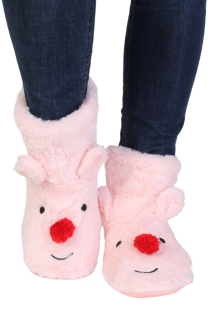 RUDOLPH light pink soft slippers | Sokisahtel