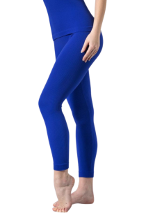 SARA blue microfibre leggings for women | Sokisahtel