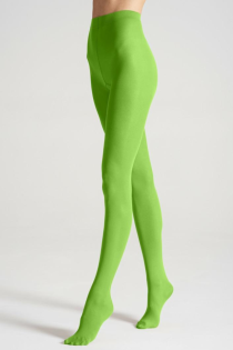 STIINA KIWI 40DEN green tights | Sokisahtel
