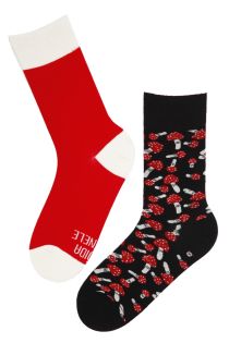 Men's and women's chef socks SÕIDA SEENELE (Go mushroom picking) | Sokisahtel
