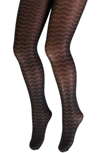 SIENNA black tights for girls | Sokisahtel