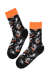 SKELETON Halloween socks with skeletons | Sokisahtel