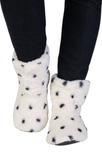 SOFTY warm white slippers | Sokisahtel