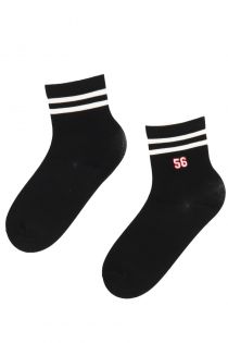 Женские хлопковые спортивные носки черного цвета ALDO | Sokisahtel