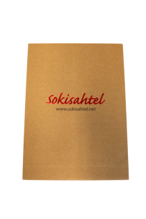 Pruun kinkekott kleepribaga | Sokisahtel