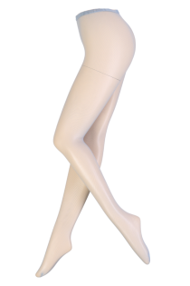 Pierre Mantoux MICRONETTE light blue fishnet tights | Sokisahtel