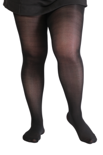 OPAQUE plus size black tights for women | Sokisahtel