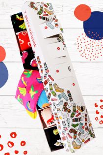 WISH GIFT BOX containing 7 pairs of socks for each week day | Sokisahtel