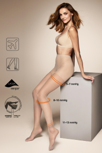 STRONG PRESS 20DEN beige support tights