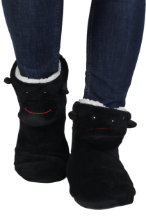 BUDAPEST warm slippers with gorillas | Sokisahtel