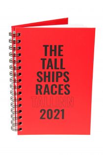 THE TALL SHIPS RACES 2021 red notebook | Sokisahtel