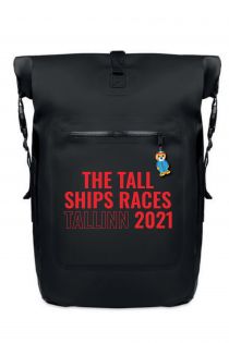THE TALL SHIPS RACES 2021 backpack with red text | Sokisahtel