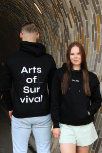 TARTU 2024 black hoodie | Sokisahtel