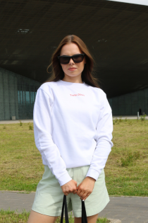 TARTU 2024 white sweatshirt | Sokisahtel