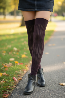 TICHE tumepruunid ülepõlvepõlvikud | Sokisahtel