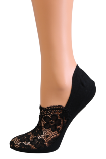 TUBE black lace footies | Sokisahtel