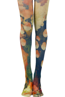 URSULA floral print pattern tights 