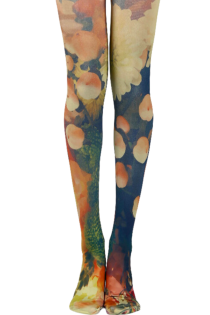 URSULA floral print pattern tights | Sokisahtel