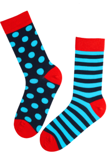 Мужские хлопковые носки с разными узорами VALDO | Sokisahtel