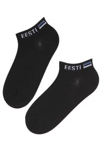 VIRU black cotton socks for men and women | Sokisahtel