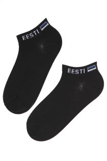VIRU black cotton socks for men and women