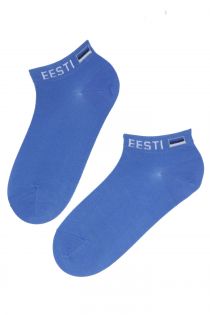 VIRU blue cotton socks for men and women