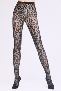 Pierre Mantoux WHITNEY grey fishnet tights | Sokisahtel