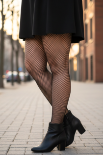 WILLA plus size musta värvi sukkpüksid | Sokisahtel