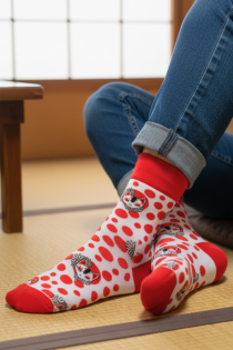 Yokai by Miku KITSUNE noore leiutaja punased sokid | Sokisahtel