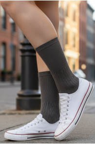 ALASKA brown wool thermal socks | Sokisahtel