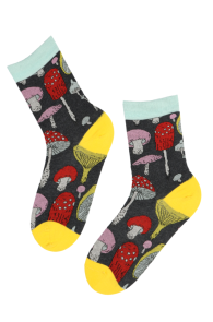 WOODSTOCK mysterious mushroom socks | Sokisahtel