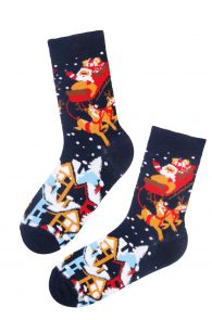 SWEET HOME cotton Christmas socks